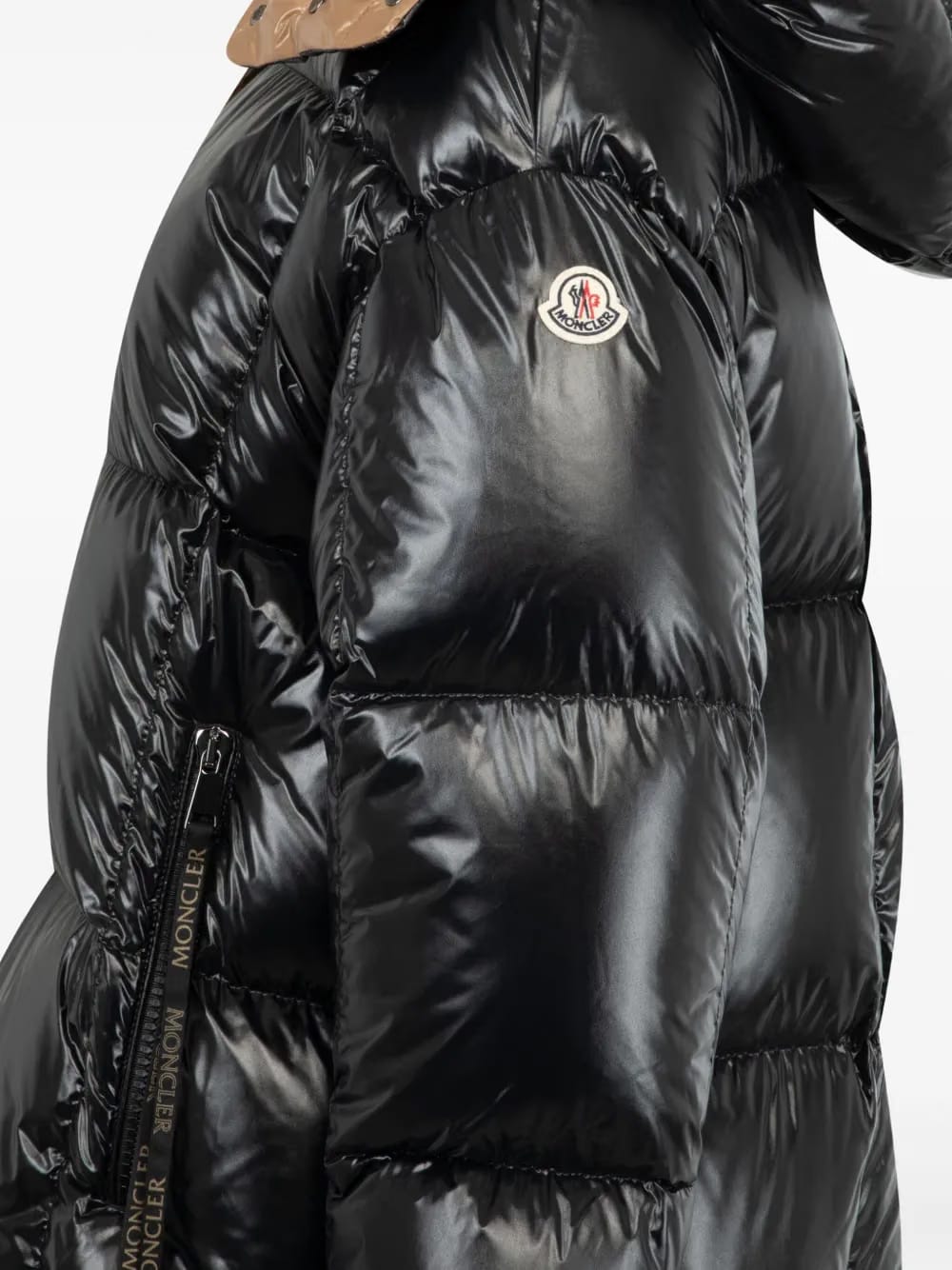 PARANA quilted-design hooded jacket