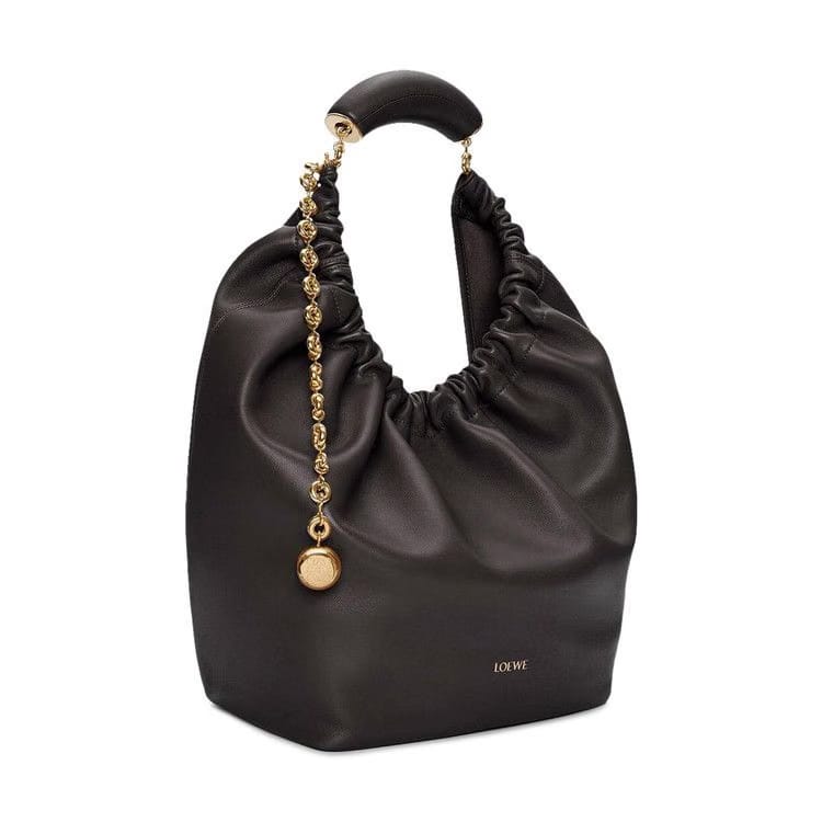 Loewe Squeeze Medium Bag Black