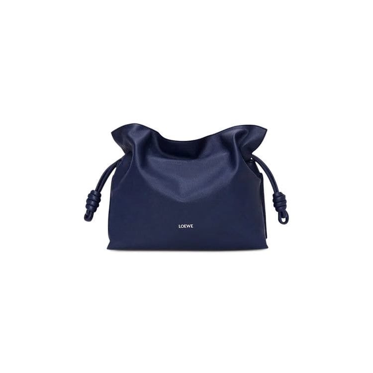 Loewe Flamenco Clutch Abyss Blue