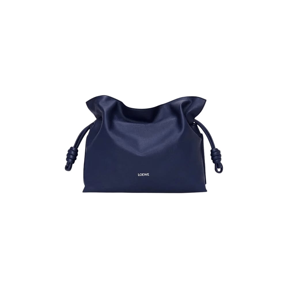 Loewe Flamenco Clutch Abyss Blue