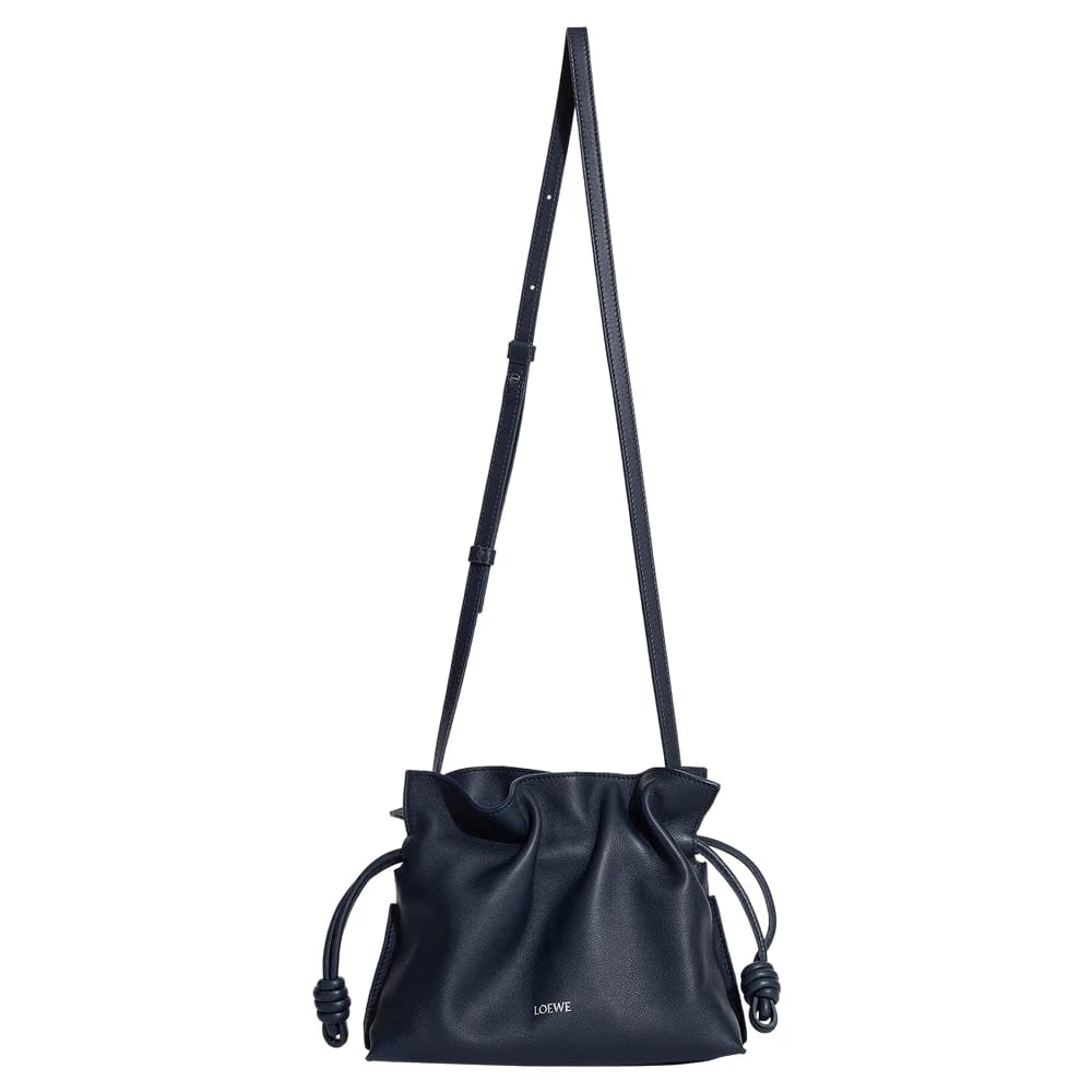 Loewe Flamenco Mini Clutch Abyss Blue