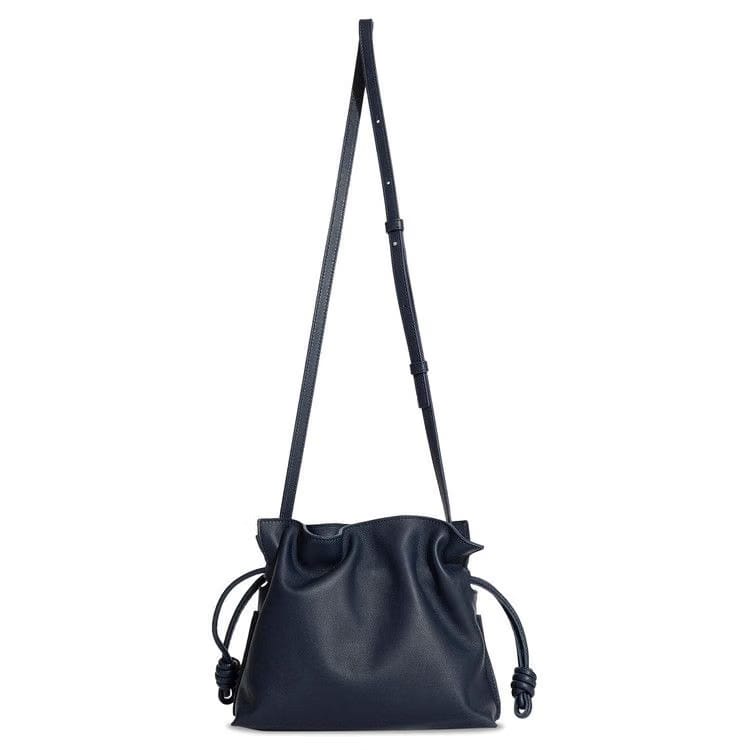Loewe Flamenco Mini Clutch Abyss Blue