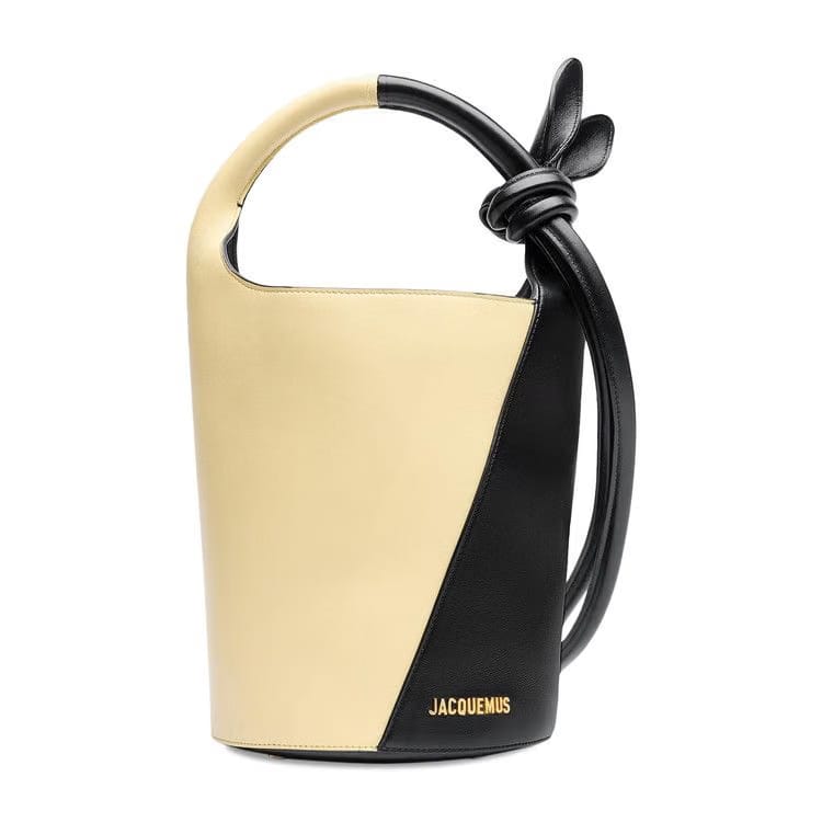 Jacquemus Le Petit Tourni Pale Yellow/Black