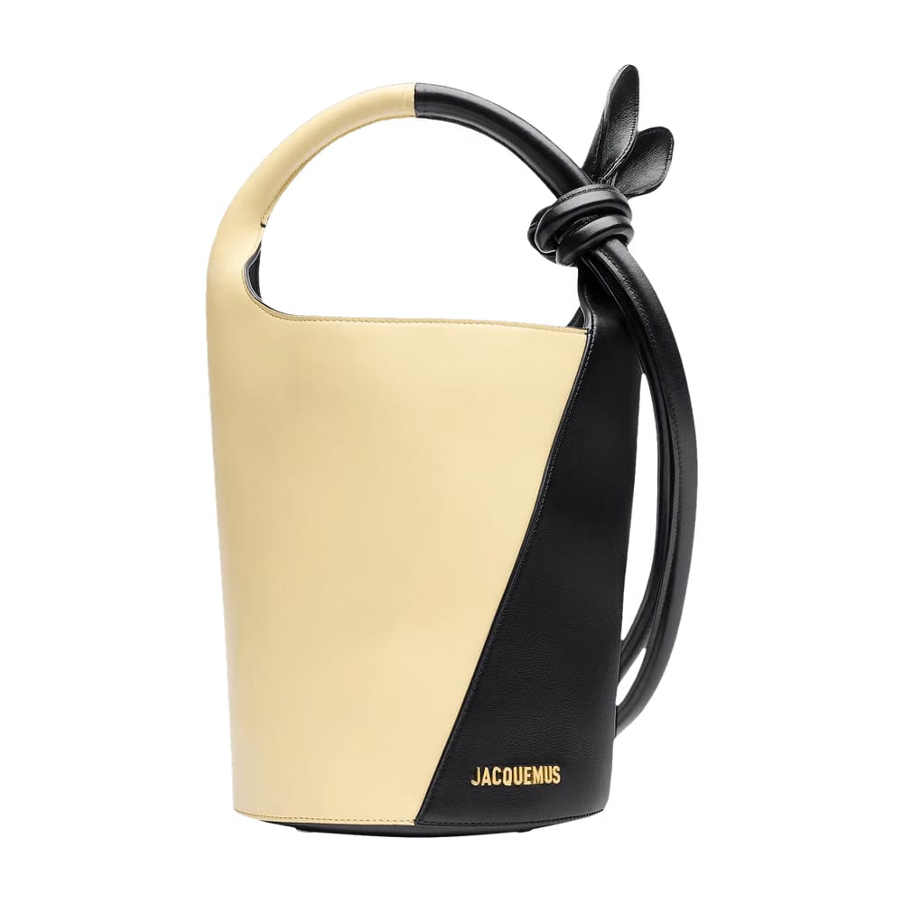 Jacquemus Le Petit Tourni Pale Yellow/Black