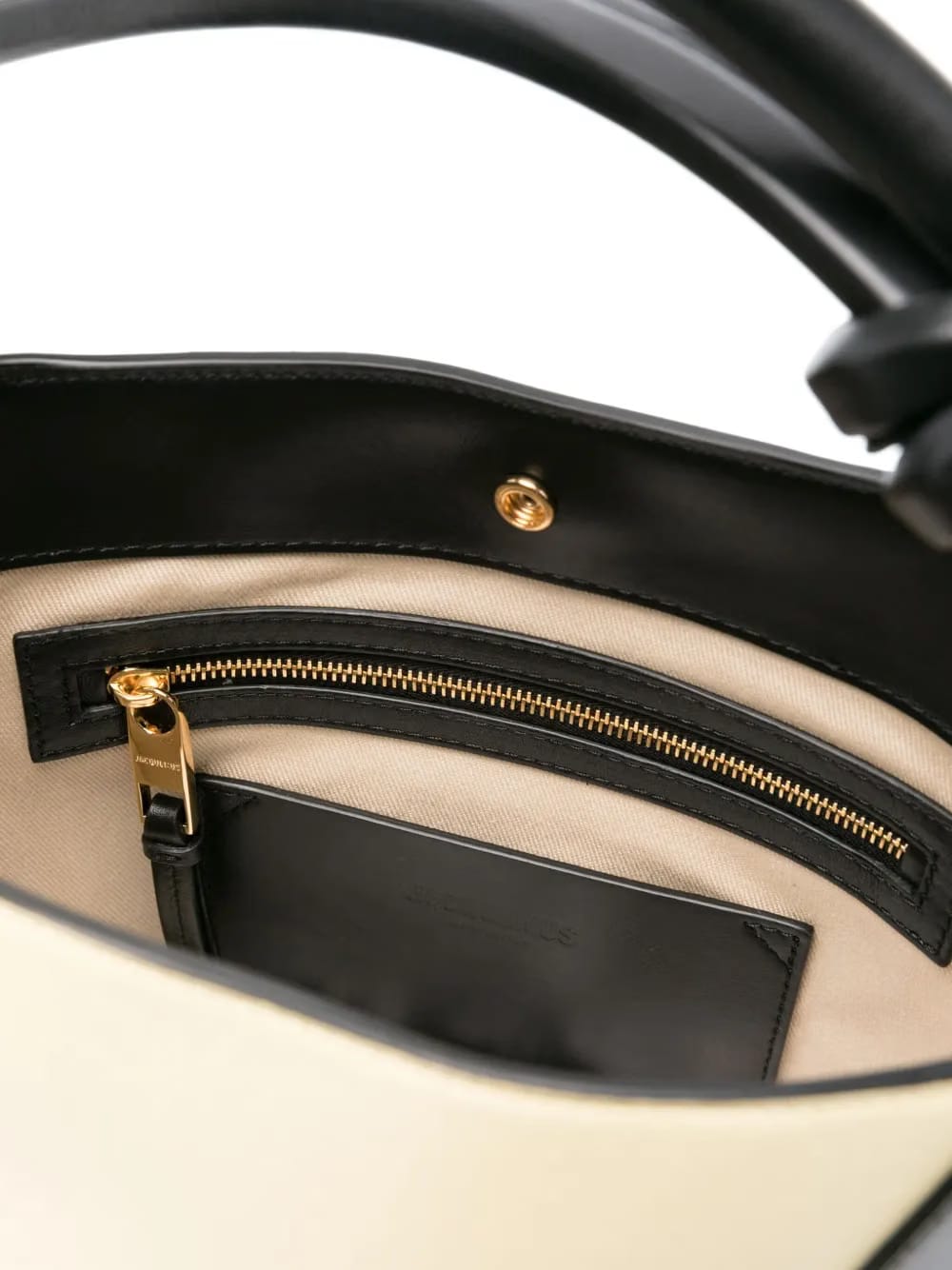 Jacquemus Le Petit Tourni Pale Yellow/Black