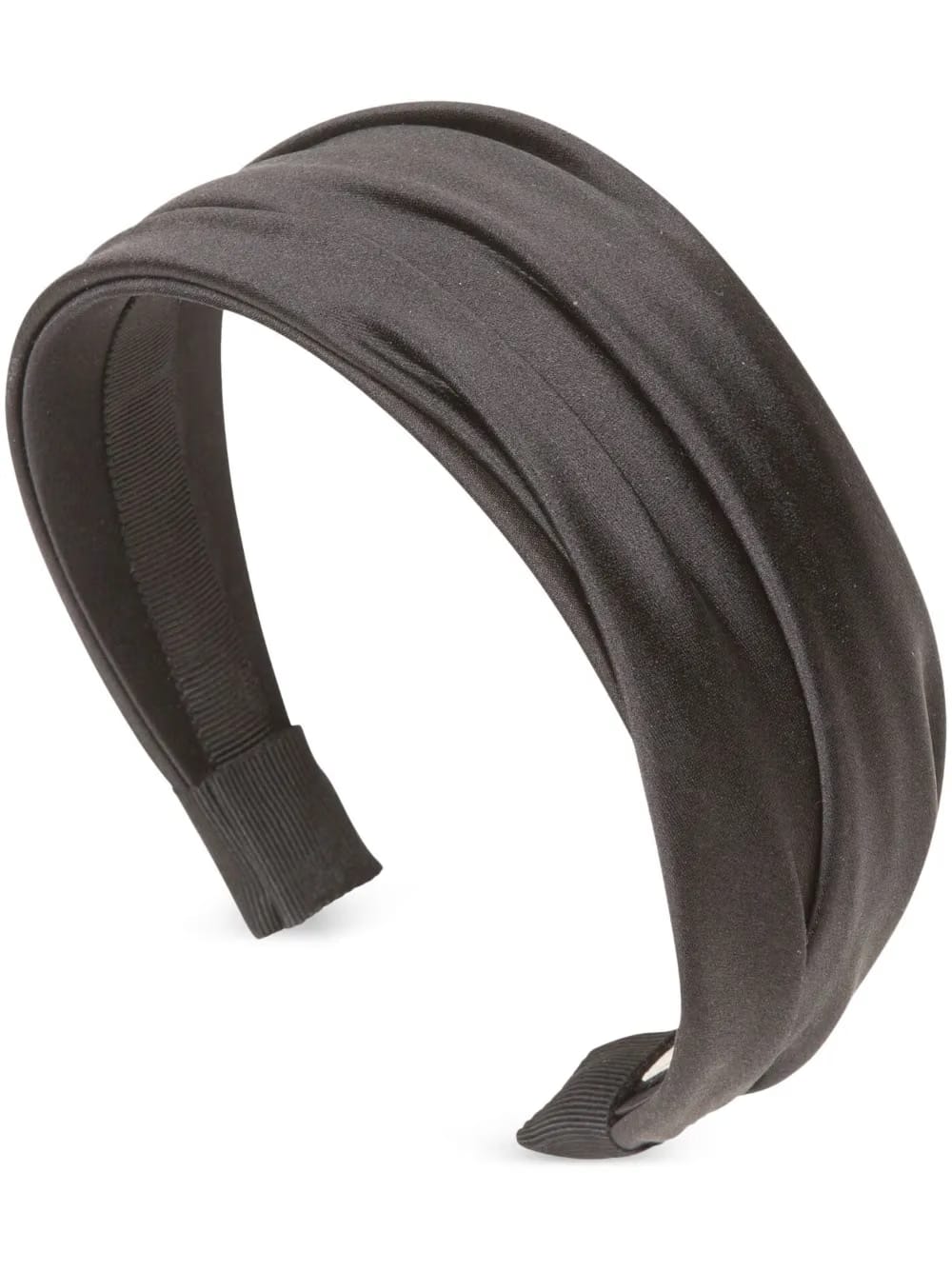 Natasha satin-finish headband