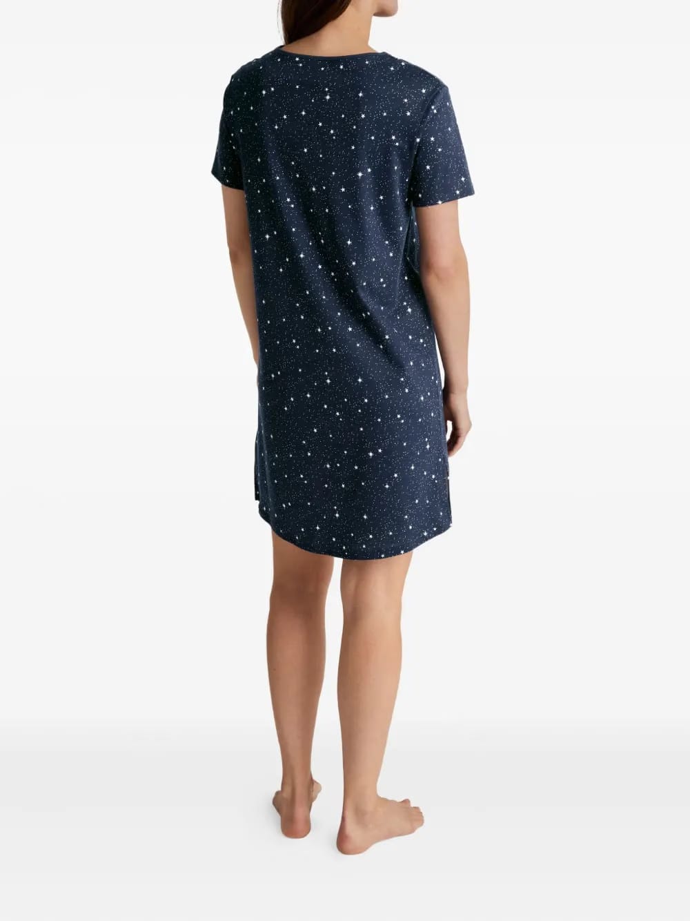 star-print nightshirt