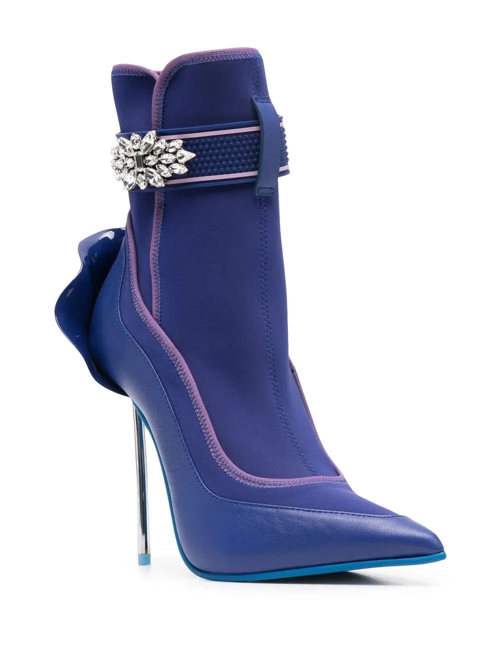 Snorkeling 120mm crystal-embellished ankle boots