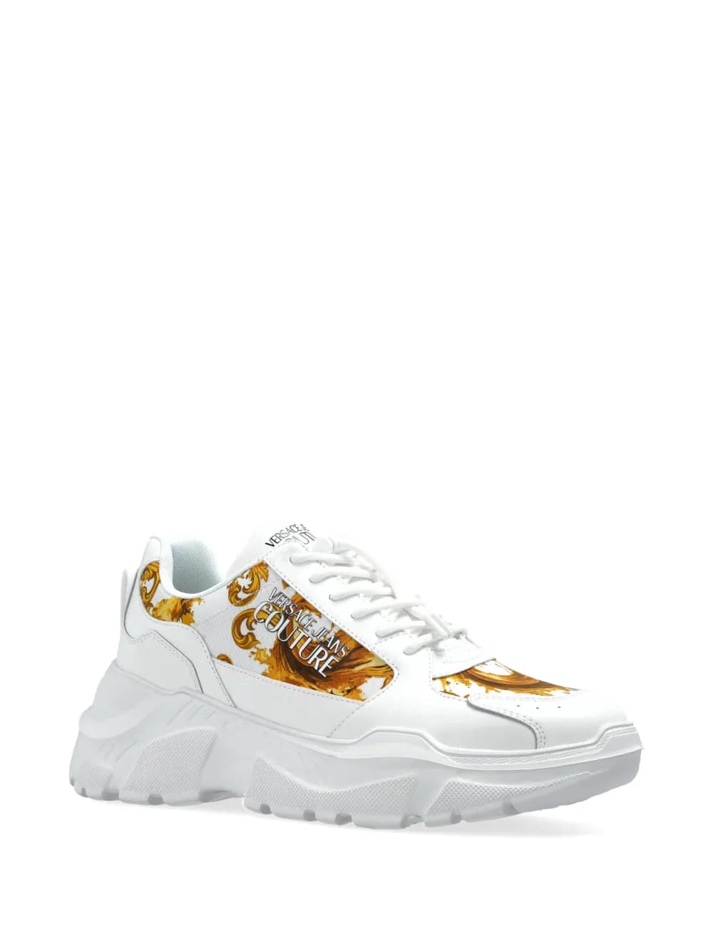 Baroque lace-up sneakers