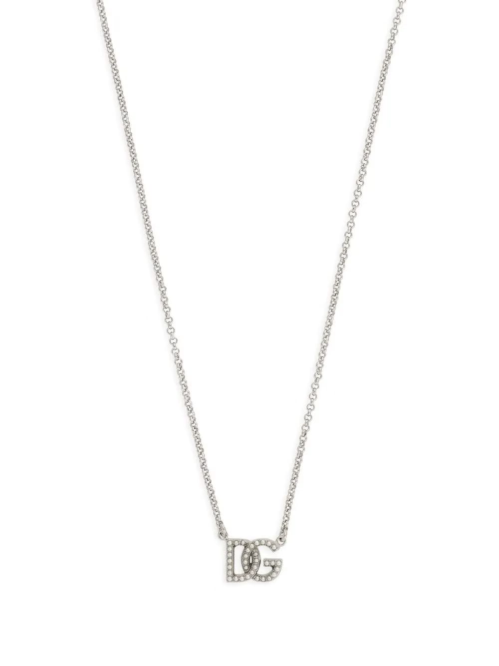 DG-logo chain necklace