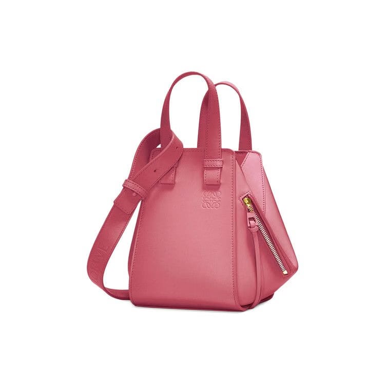 Loewe Hammock Compact Solid Bag Plumrose