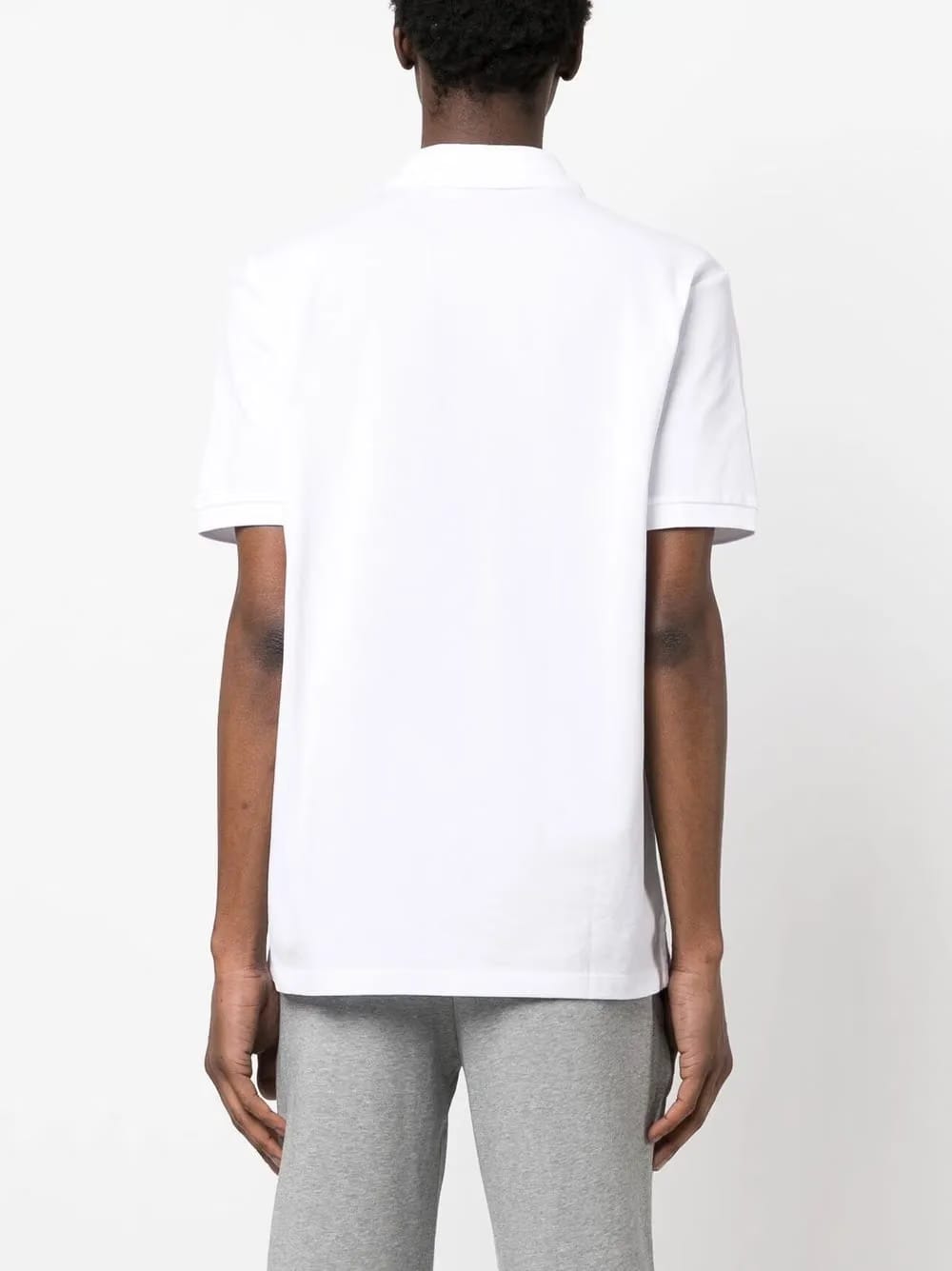 chest logo-print polo shirt