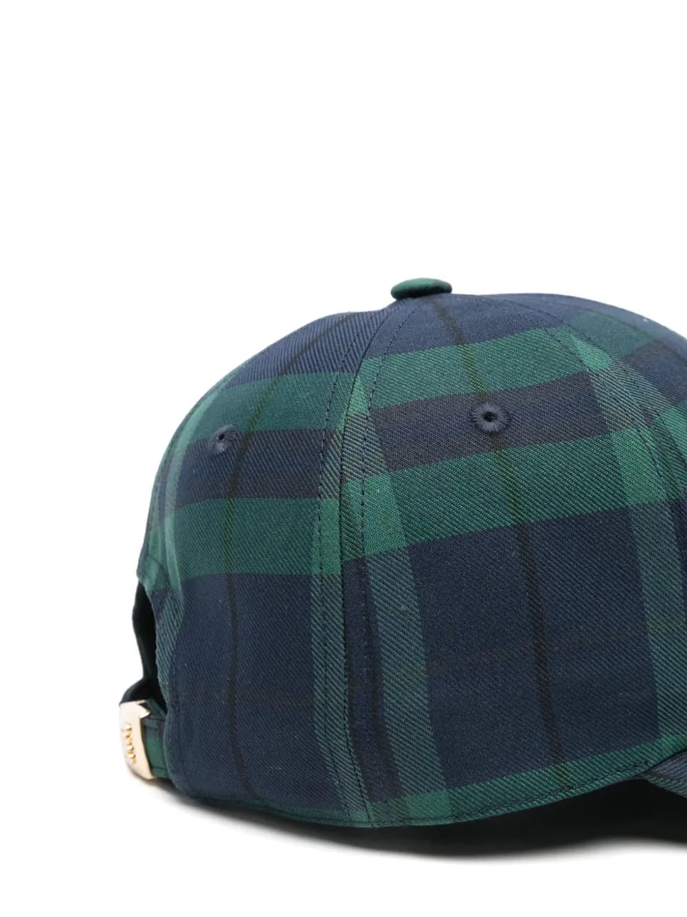 checked cap