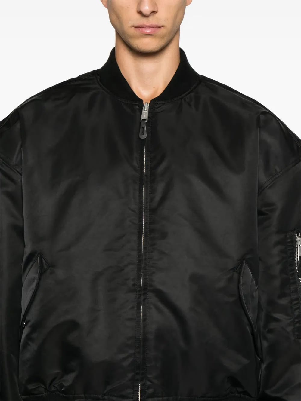 Broad bomber jacket