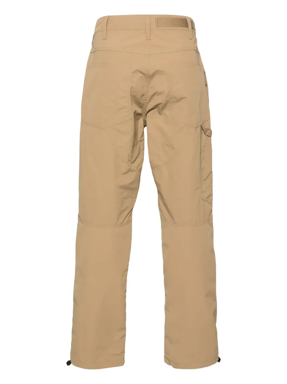 multi-pocket straight trousers