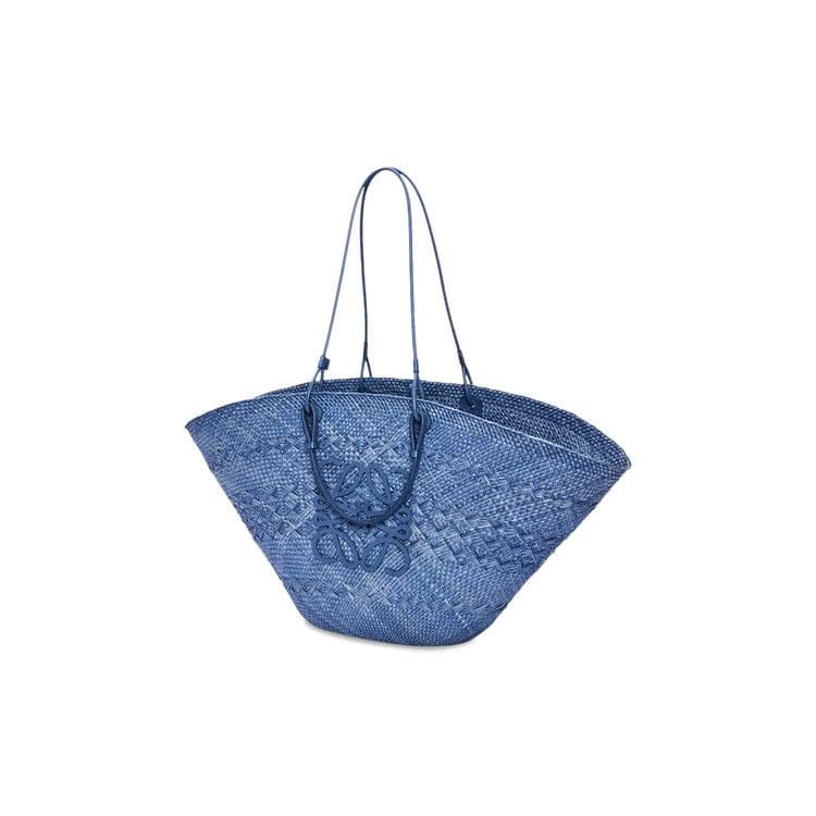 Loewe Anagram Basket Large Bag Denim Blue