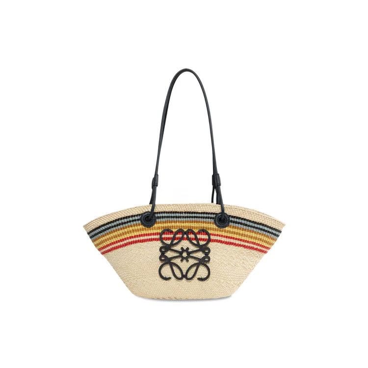 Loewe Small Anagram Basket Bag Natural/Multicolor