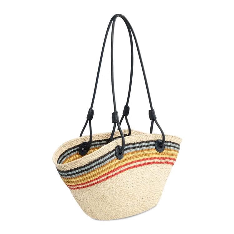Loewe Small Anagram Basket Bag Natural/Multicolor