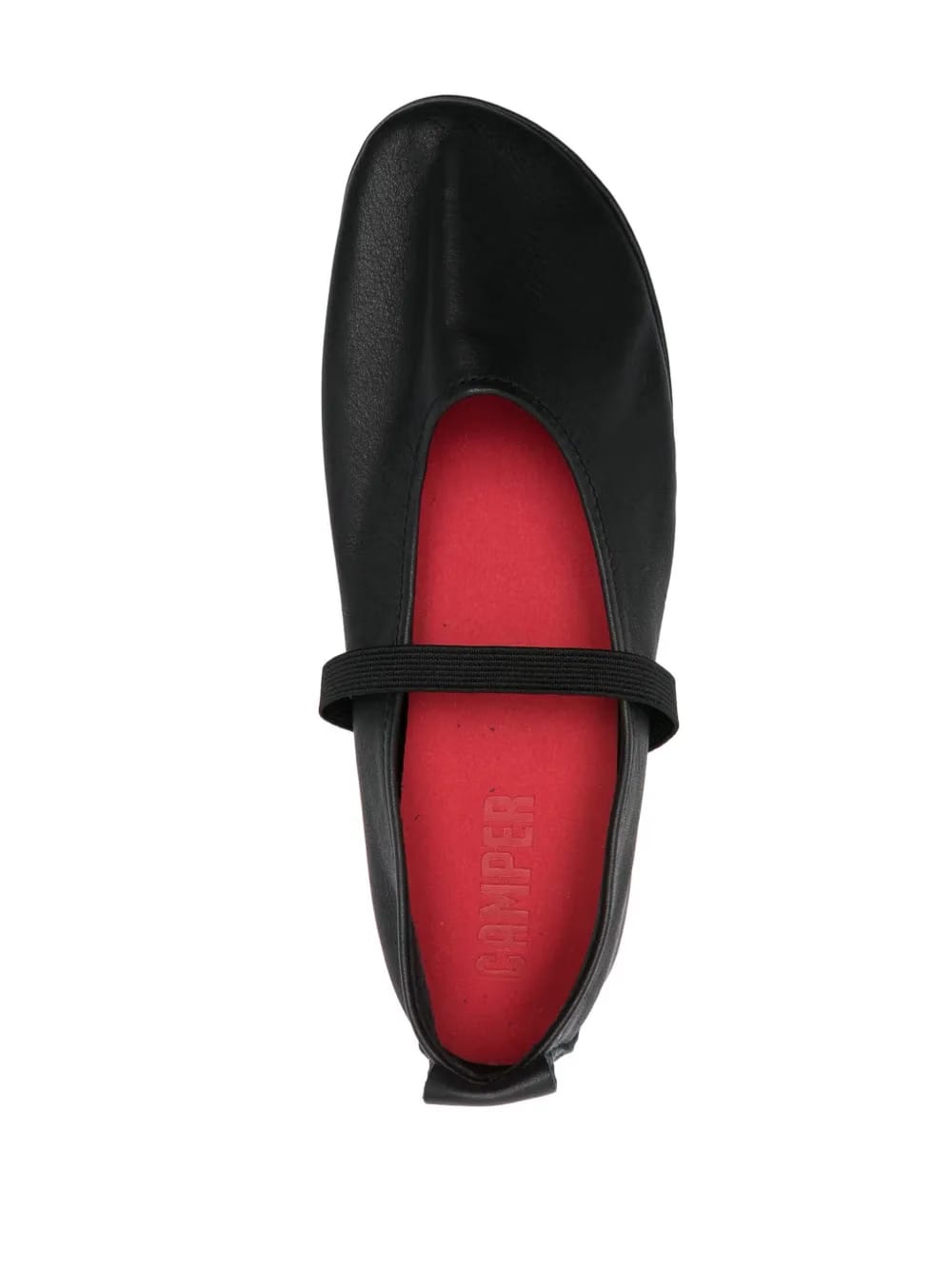 Right Nina leather ballerina shoes