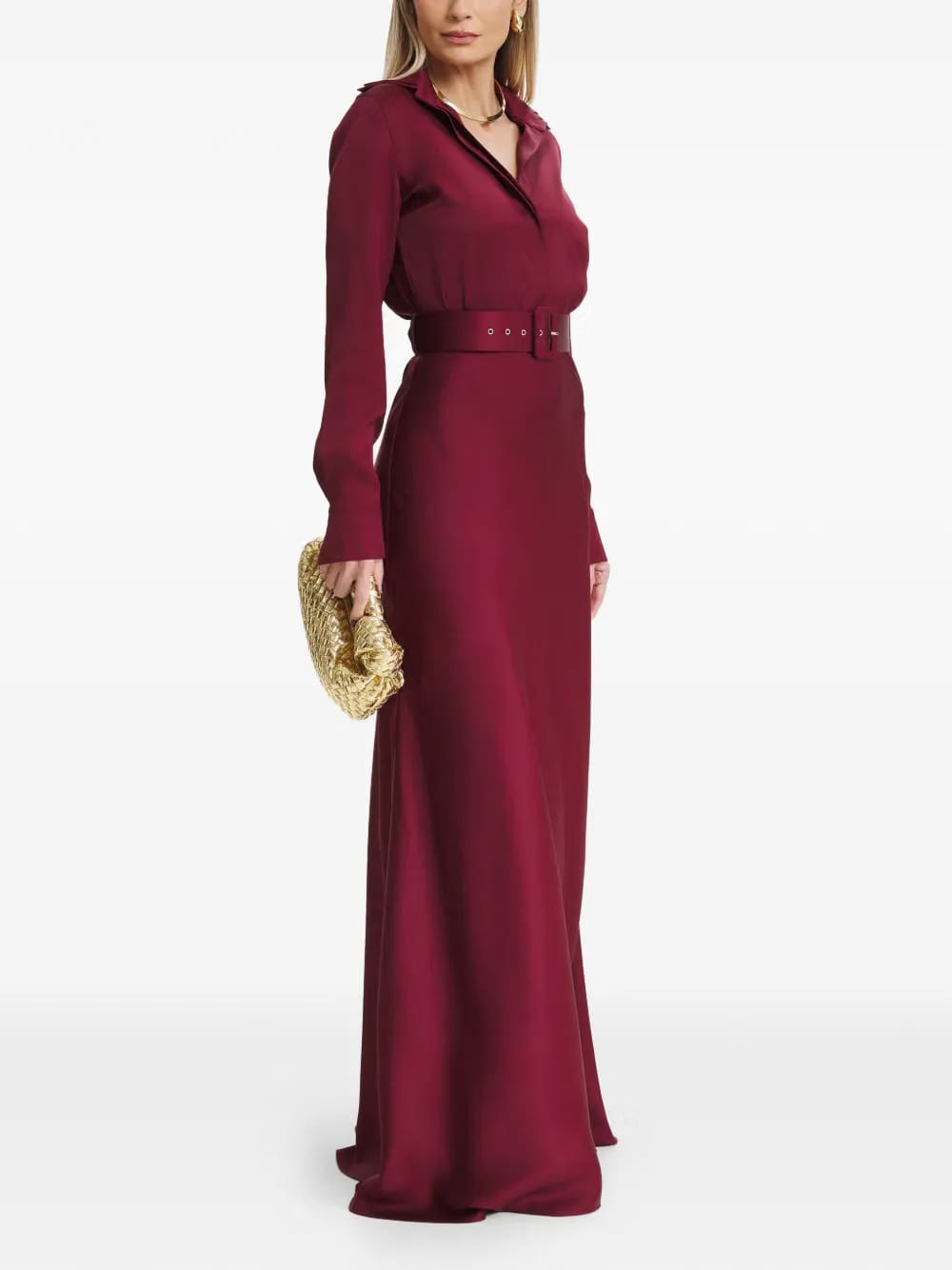 Kate belted maxi dress