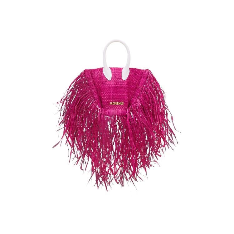 Jacquemus Le Petit Baci Handbag Fuchsia