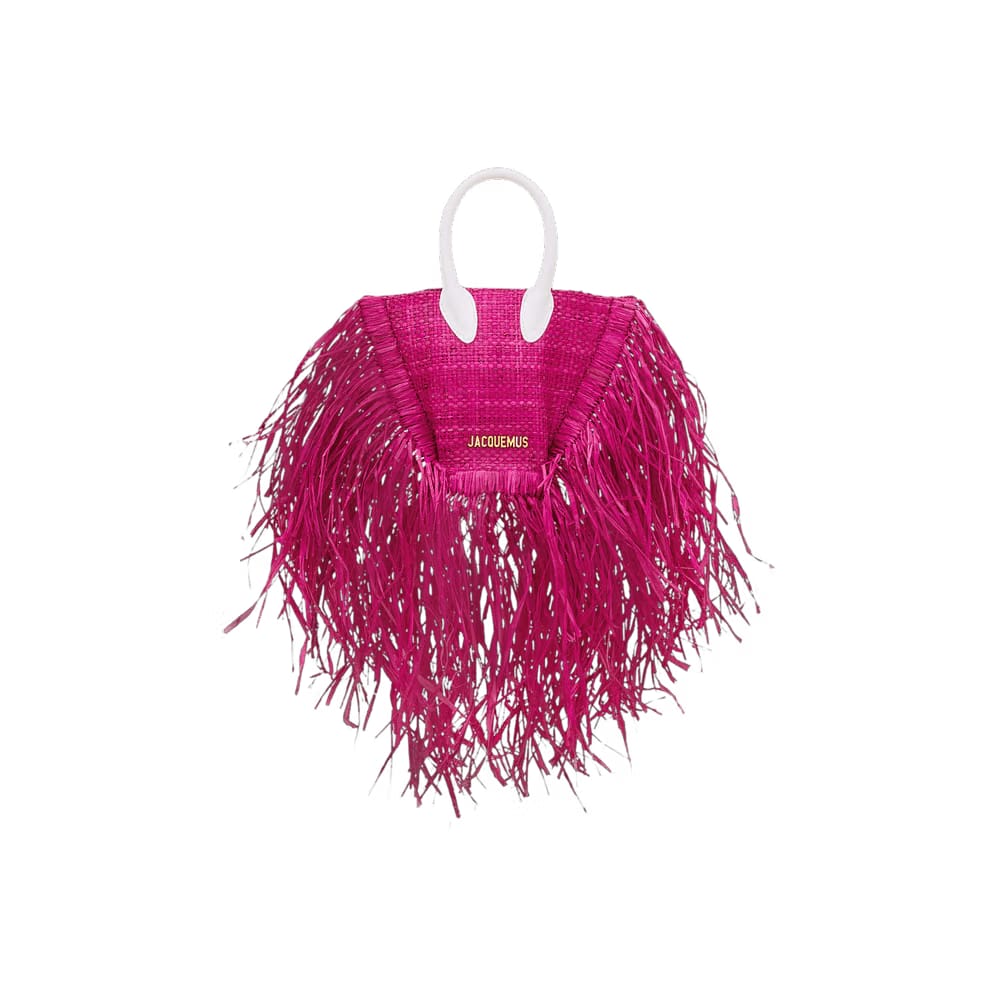 Jacquemus Le Petit Baci Handbag Fuchsia