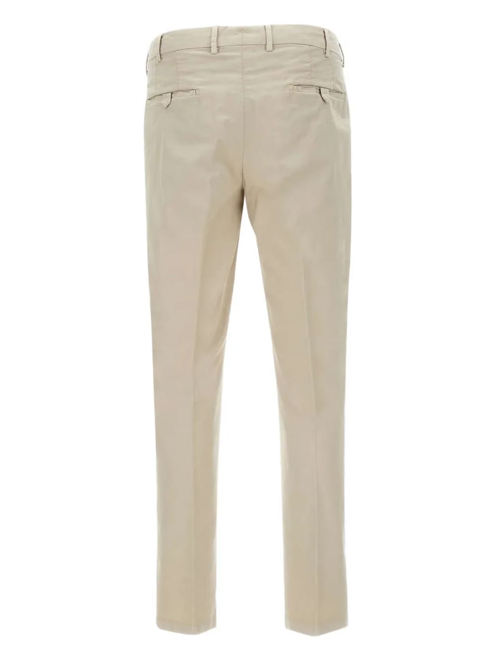 silk-blend trousers