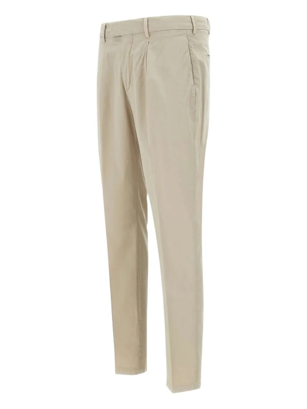 silk-blend trousers