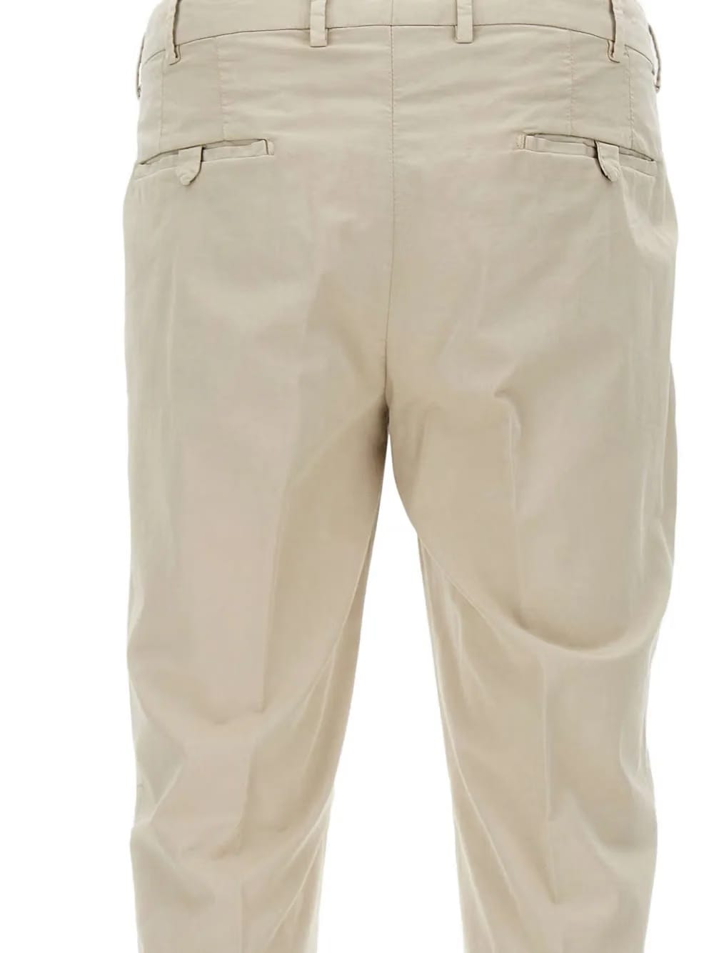 silk-blend trousers