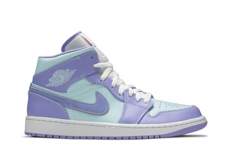 Air Jordan 1 Mid Purple Aqua