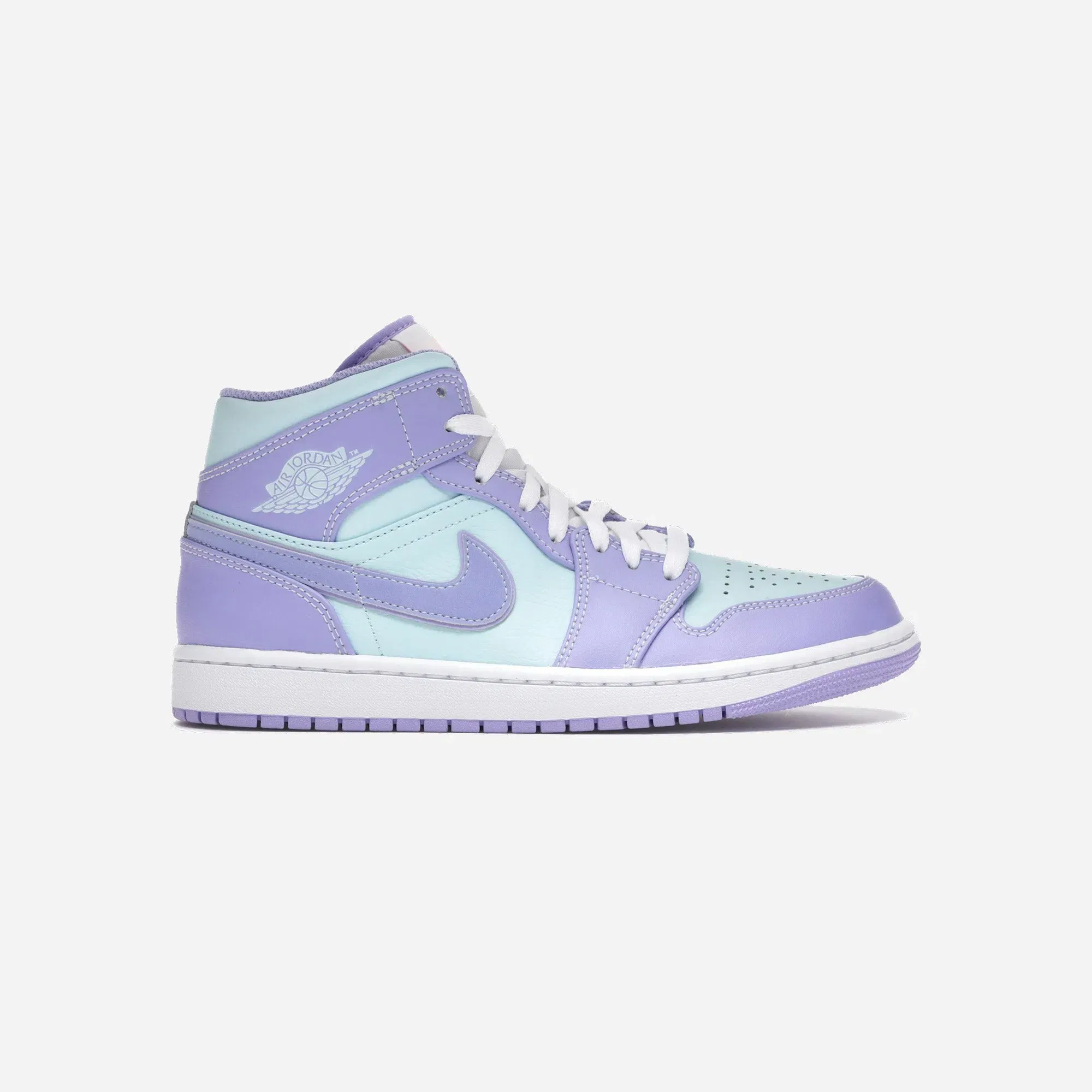 Air Jordan 1 Mid Purple Aqua