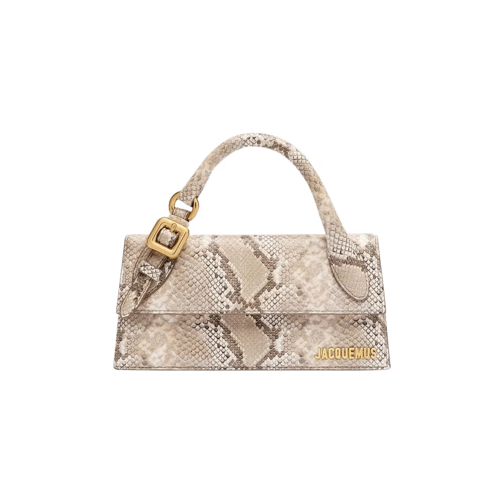 Jacquemus Le Chiquito Long Boucle Beige