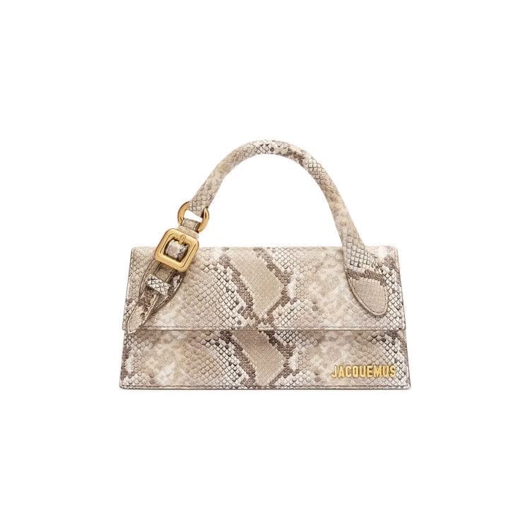 Jacquemus Le Chiquito Long Boucle Beige