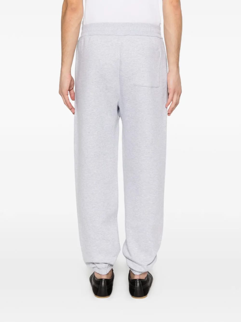 logo-embroidered drawstring trousers