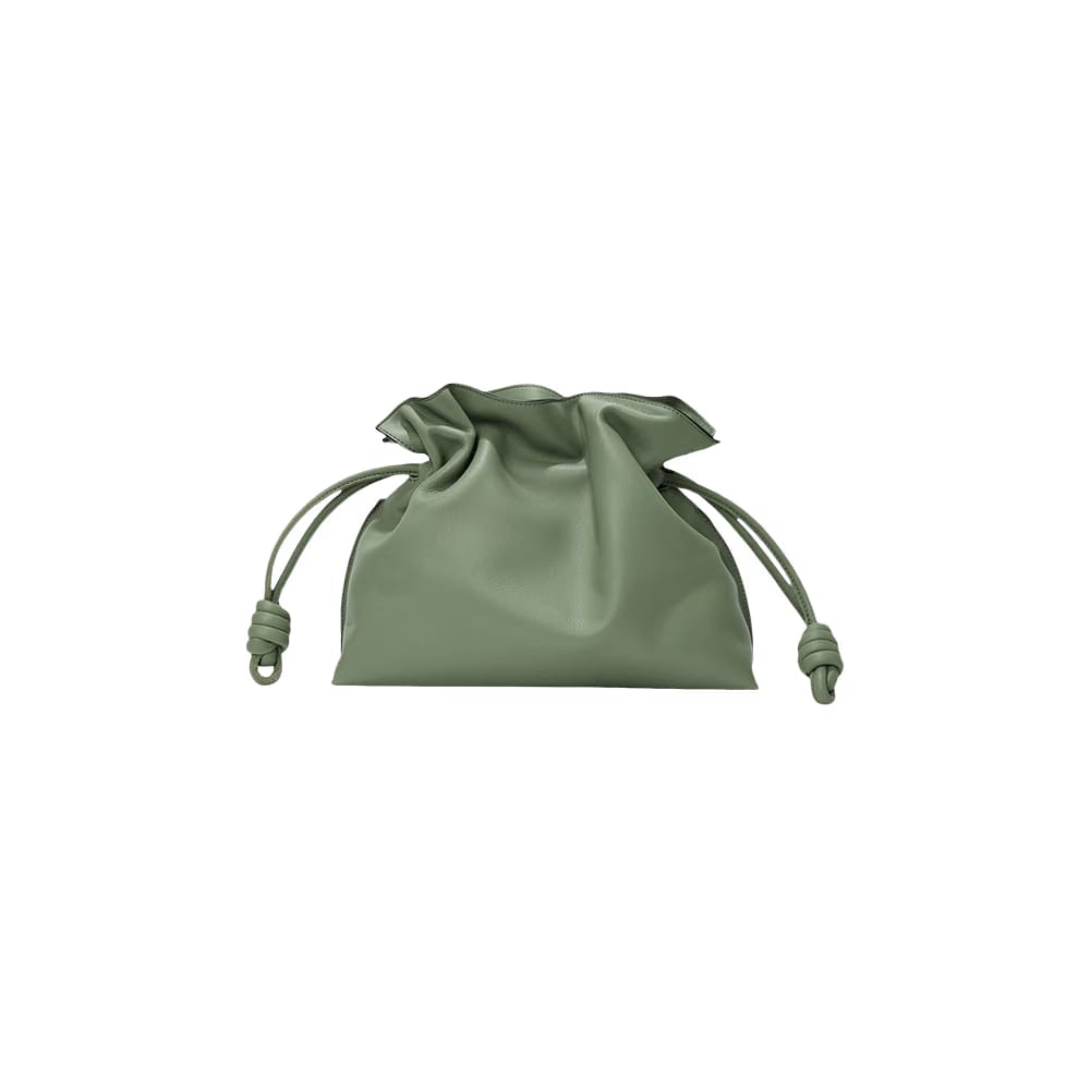 Loewe Flamenco Clutch Bag Rosemary