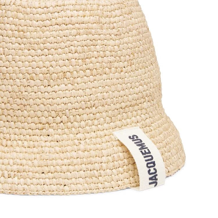 Jacquemus Le Bob Raphia Beige