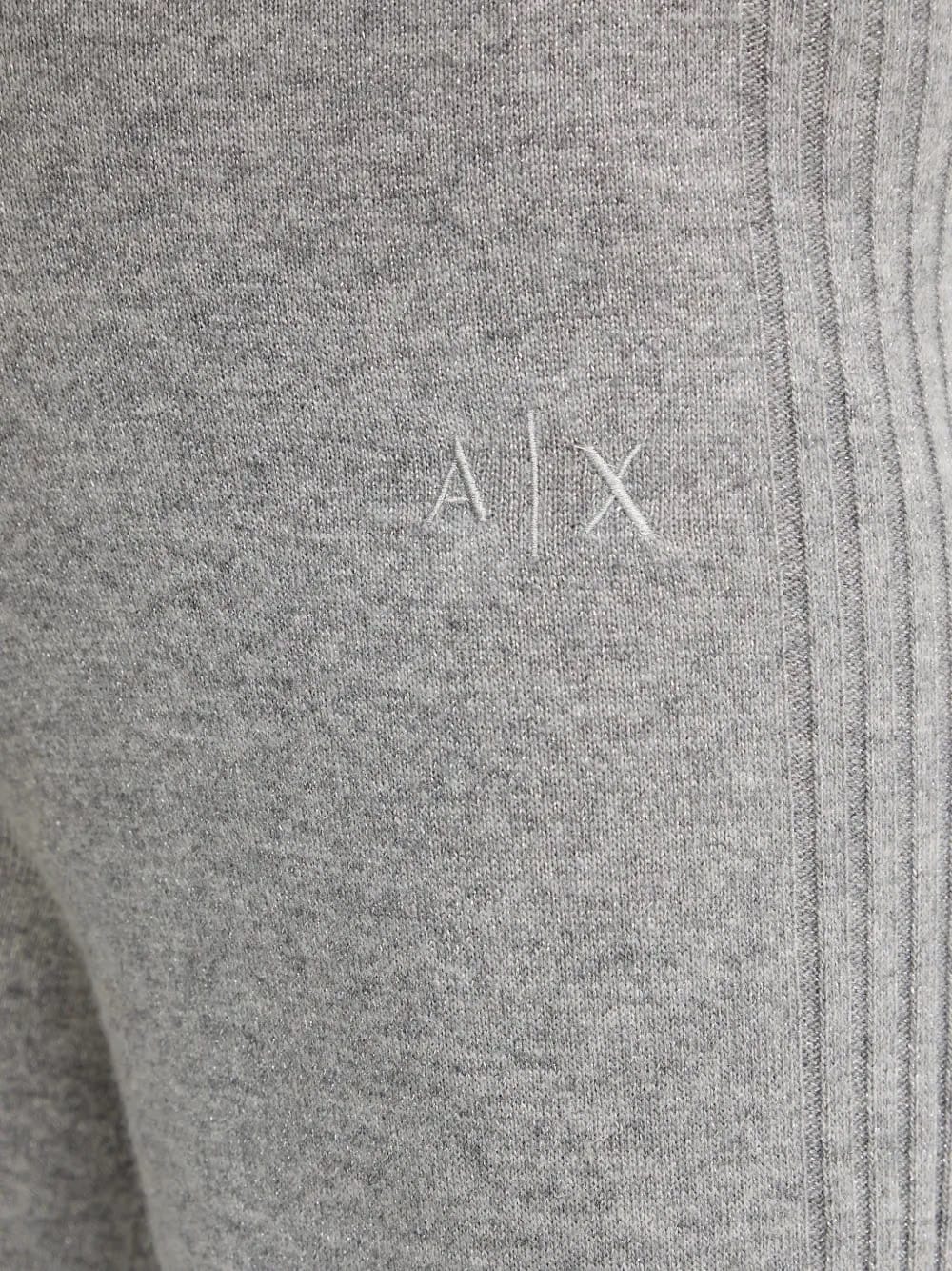 ribbed logo trousers