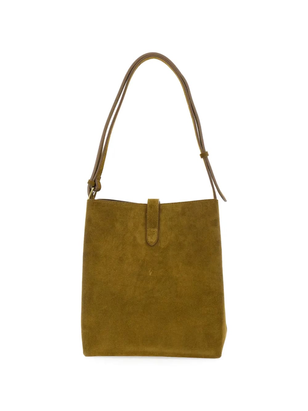 buckle strap shoulder bag