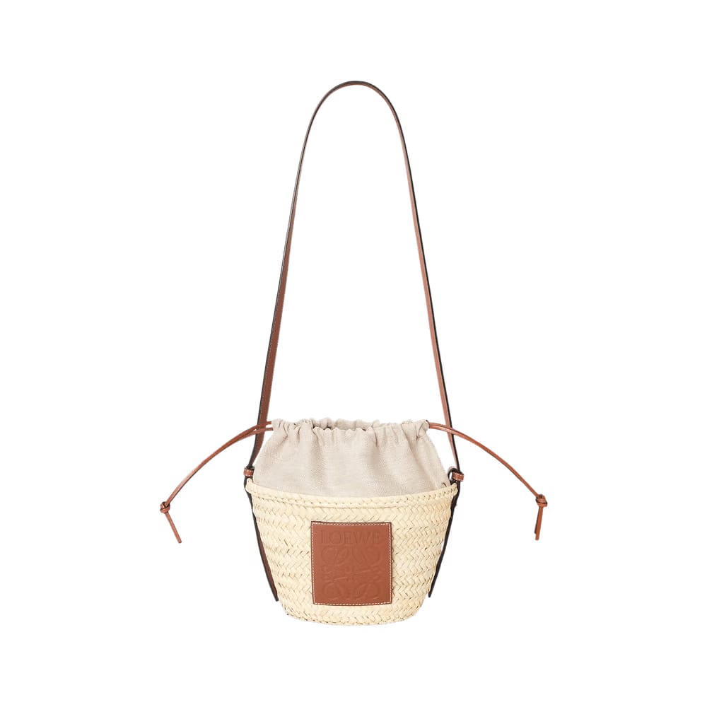 Loewe Drawstring Bucket Bag Natural/Tan