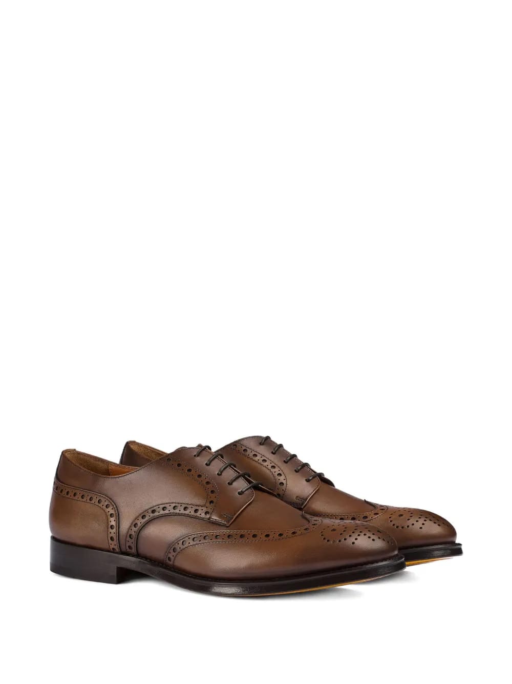 leather lace-up brogues