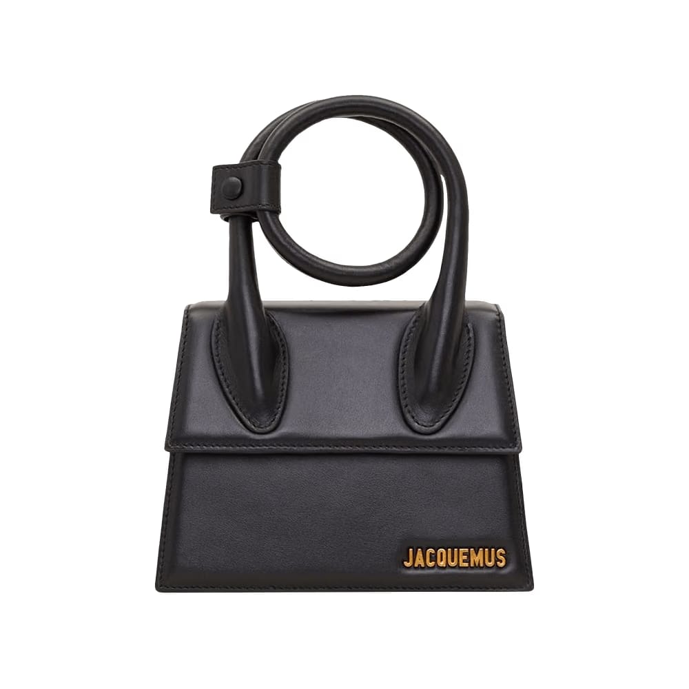 Jacquemus Le Chiquito Noeud Tote Bag Black
