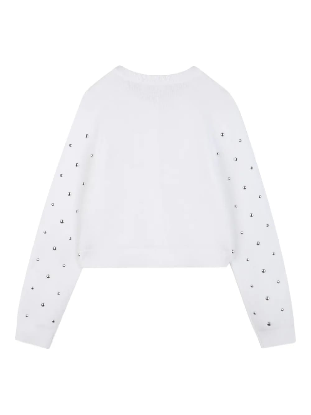 studded buttoned cardigan