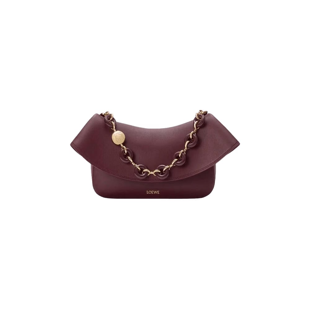 Loewe Ola Medium Bag Dark Burgundy