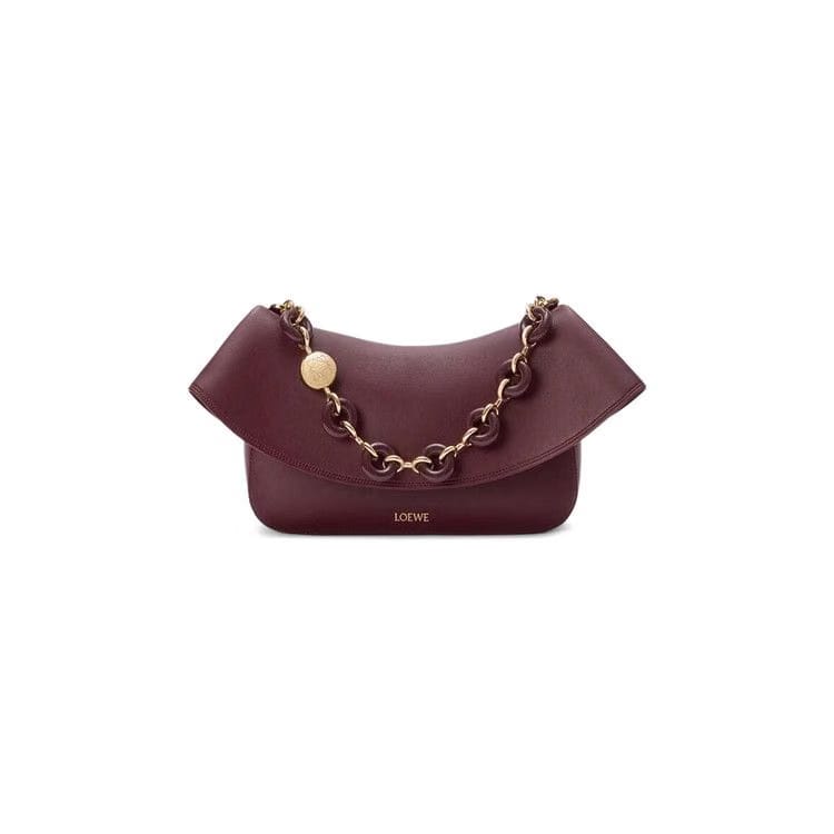 Loewe Ola Medium Bag Dark Burgundy