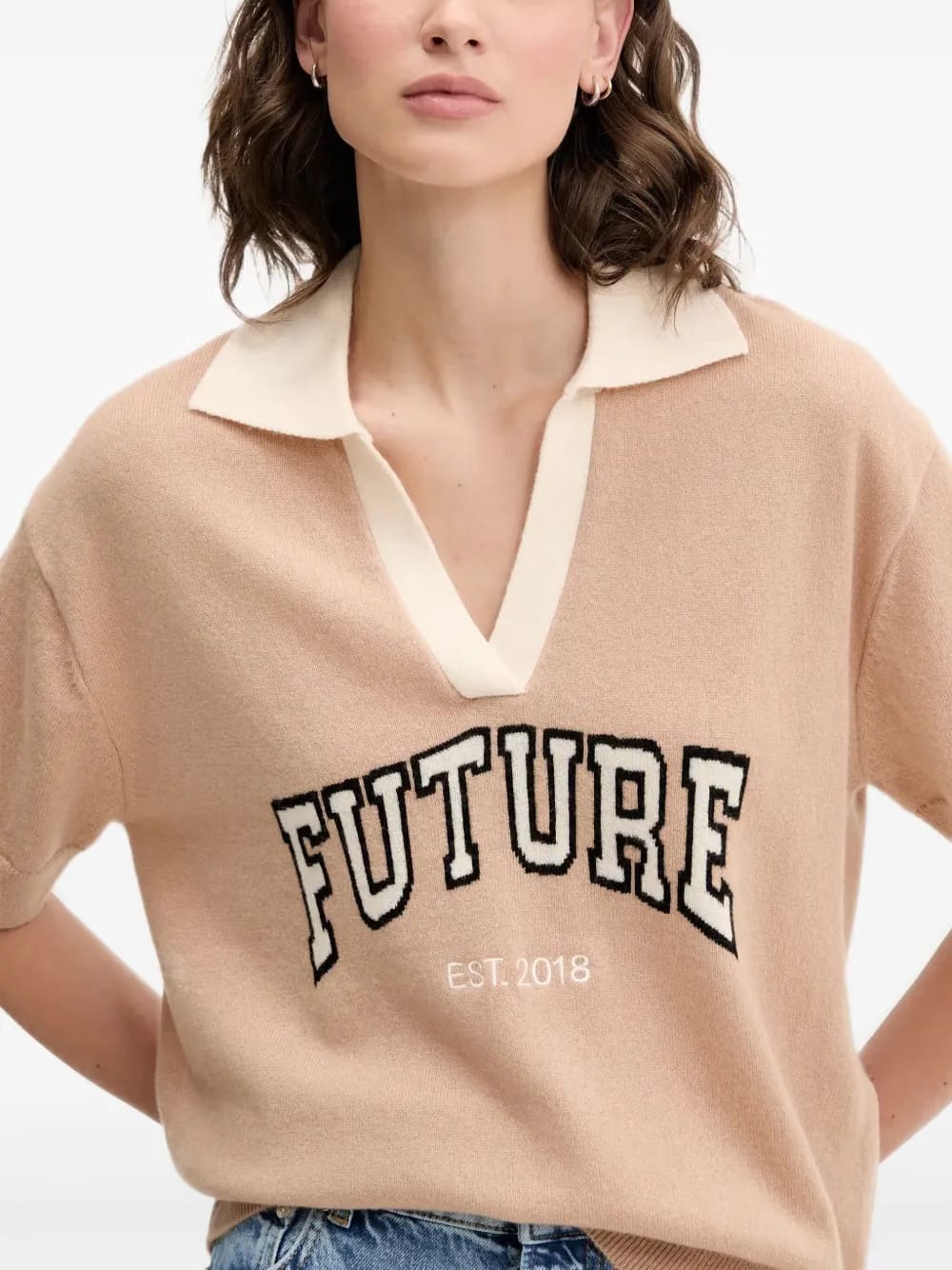 collared sweater