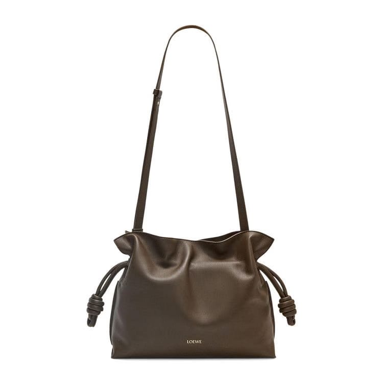 Loewe Flamenco Clutch Chocolate