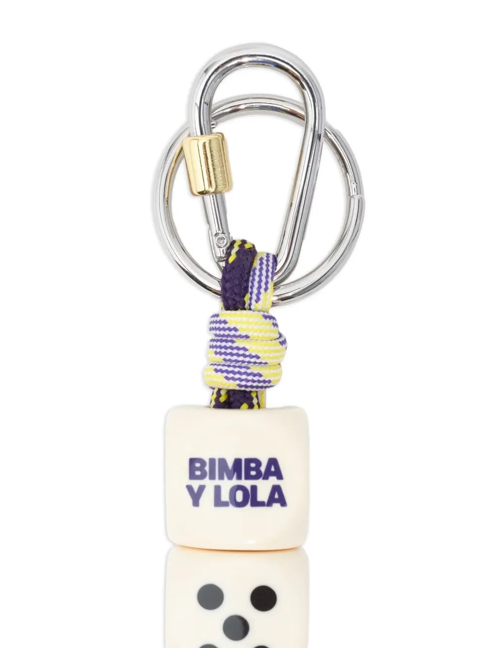 Lanyard logo-detail keyring