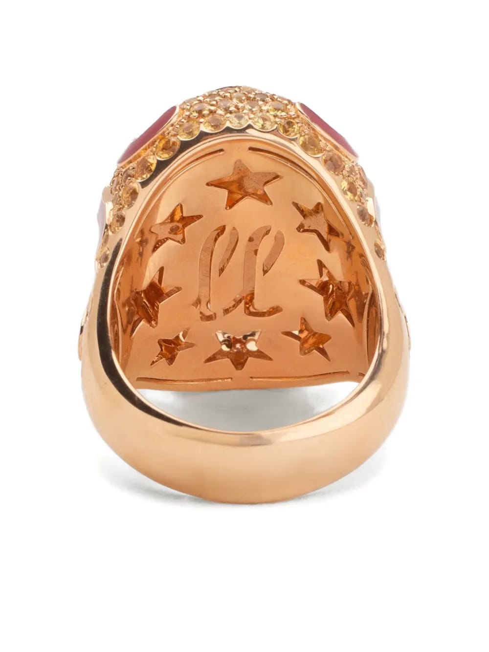 18K rose gold The Octopus Man ring