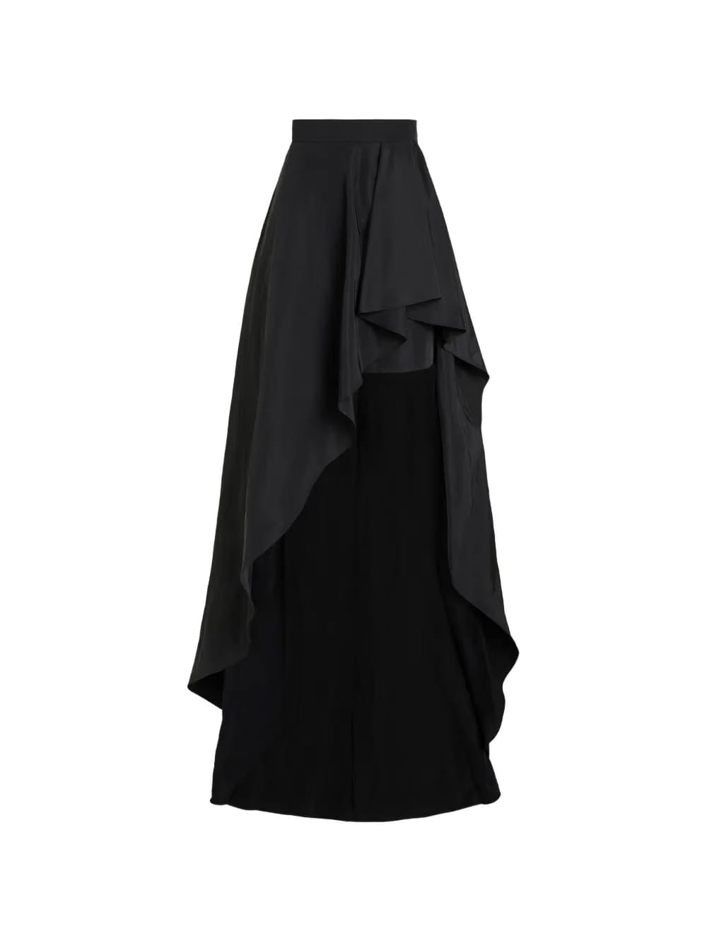 Karl Studio ruffle asymmetric skirt