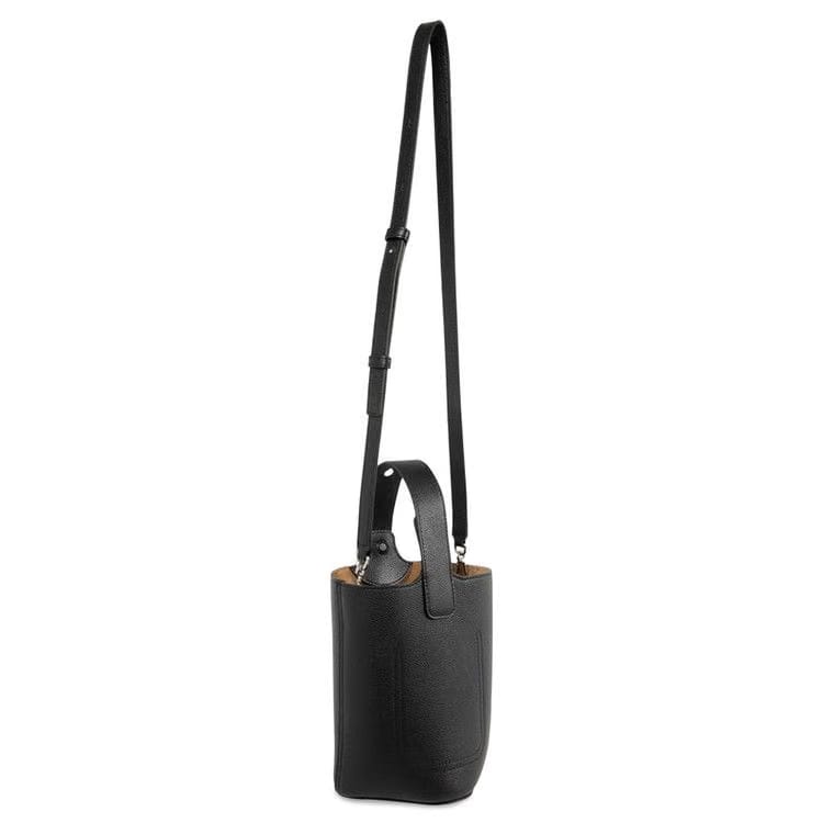 Loewe Mini Pebble Bucket Bag Black